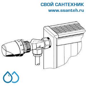 10446 Honeywell T2021W0 Thera-4 Design Термоголовка компактная для радиаторных клапанов, +6...+28°C, М30 x 1,5, с нулевой отметкой (0°C)