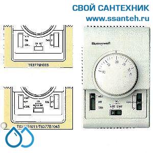 15755 HONEYWELL T6377B1011 Термостат для кондиционирования и тепловых насосов 10-30С, 230В, нагрев/охлажд