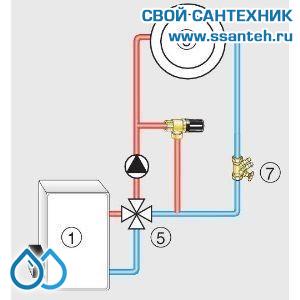 01609 HEIMEIER 5501-03.000 Перепускной клапан Hydrolux D20(3/4")