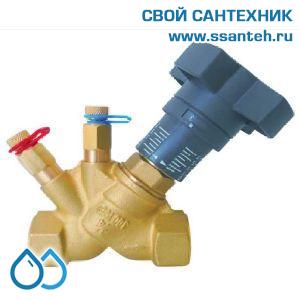 23699 PBV15HX Клапан запорно-балансировочный ручной, ВР DN15 PN16, Kvs 3,88 с изм.нип. тип NB
