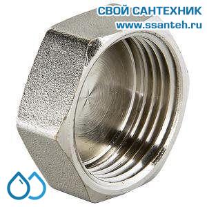 00810 Заглушка резьбовая латунная 1 ВР